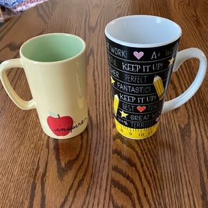 Set of 2 Teacher mugs